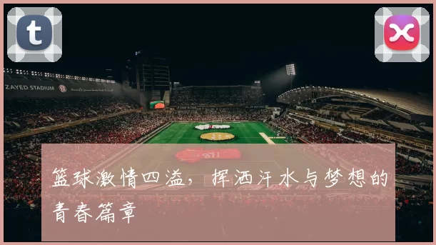 篮球激情四溢，挥洒汗水与梦想的青春篇章